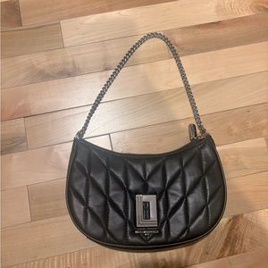 KARL LAGERFELD PARIS
Lafayette Small Black Leather Demi